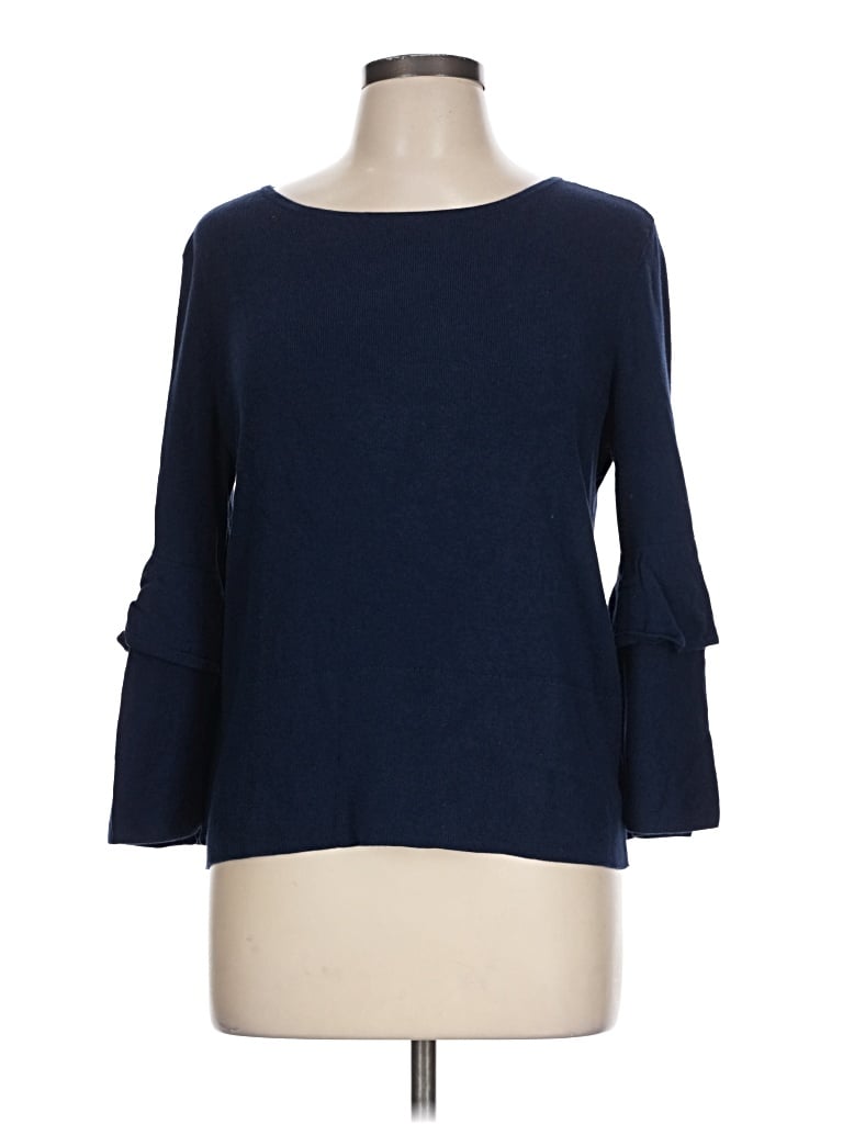 Pre-owned Talbots Pullover Sweater In Blue