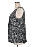 Dana Buchman 100% Polyester Black Sleeveless Blouse Size XL - photo 5