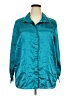 Anthony Richards 100% Polyester Teal Long Sleeve Blouse Size 18W - photo 1