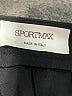 Sportmax Solid Black Formal Skirt Size S (estimated) - photo 4