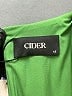 Cider Solid Green Romper Size XS - photo 4