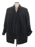 Evri Stripes Black Blazer Size 4X - photo 1