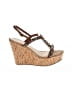 Naughty Monkey Brown Wedges Size 8 1/2 - photo 1