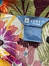 Koret Floral Brown Short Sleeve Blouse Size 2X (estimated) - photo 7