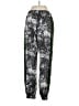Pam & Gela 100% Polyester Graphic Green Black Track Pants Size M - photo 2
