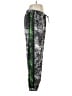 Pam & Gela 100% Polyester Graphic Green Black Track Pants Size M - photo 4