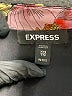 Express 100% Polyester Floral Black Cocktail Dress Size XXS - photo 7