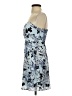 Express 100% Polyester Print Blue Cocktail Dress Size 2 - photo 5