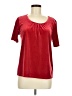 Jaclyn Smith Red Short Sleeve Top Size M - photo 1