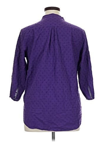 Riders by Lee 3/4 Sleeve Blouse (view 2)