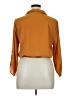 OLM 100% Polyester Orange 3/4 Sleeve Blouse Size XL - photo 2