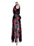Alexa B 100% Polyester Print Black Cocktail Dress Size 6 - photo 5
