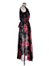 Alexa B 100% Polyester Print Black Cocktail Dress Size 6 - photo 4