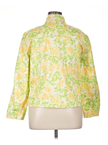 Draper's & Damon's 3/4 Sleeve Button-Down Shirt (view 2)
