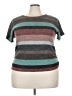 Lavish Stripes Gray Pullover Sweater Size 3X - photo 1