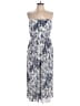 Club Monaco Floral Blue Jumpsuit Size 10 - photo 1