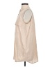 Equipment Tan Sleeveless Button-Down Shirt Size XS - photo 5
