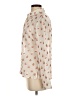 Etcetera 100% Cotton Hearts Ivory Long Sleeve Blouse Size 4 - photo 5