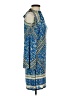 Hale Bob Paisley Blue Cocktail Dress Size 1 (estimated) - photo 4