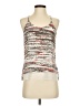 Trouve 100% Polyester Silver Sleeveless Blouse Size S - photo 1