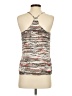 Trouve 100% Polyester Silver Sleeveless Blouse Size S - photo 2