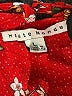 Haute Monde Red Short Sleeve Blouse Size L - photo 7