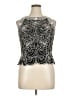 Jkara 100% Polyester Silver Sleeveless Blouse Size XL - photo 1