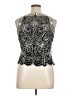 Jkara 100% Polyester Silver Sleeveless Blouse Size XL - photo 2