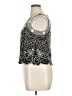 Jkara 100% Polyester Silver Sleeveless Blouse Size XL - photo 5