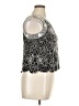 Jkara 100% Polyester Silver Sleeveless Blouse Size XL - photo 4