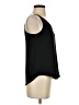Ann Taylor LOFT 100% Polyester Black Sleeveless Blouse Size XS (petite) - photo 4