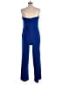 Crystal Sky Solid Blue Jumpsuit Size L - photo 2
