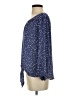 West Kei 100% Polyester Blue 3/4 Sleeve Blouse Size S - photo 5