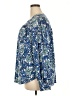 Lane Bryant Blue Long Sleeve Blouse Size 18 - 20 Plus - photo 5