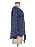 West Kei 100% Polyester Blue 3/4 Sleeve Blouse Size S - photo 4