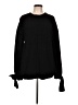 Ipekyol 100% Cupro Black Pullover Sweater Size 10 - photo 1