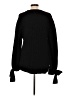 Ipekyol 100% Cupro Black Pullover Sweater Size 10 - photo 2