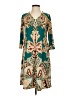 Chico's Paisley Teal Casual Dress Size Sm Petite (0) - photo 1