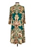 Chico's Paisley Teal Casual Dress Size Sm Petite (0) - photo 2