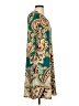 Chico's Paisley Teal Casual Dress Size Sm Petite (0) - photo 4