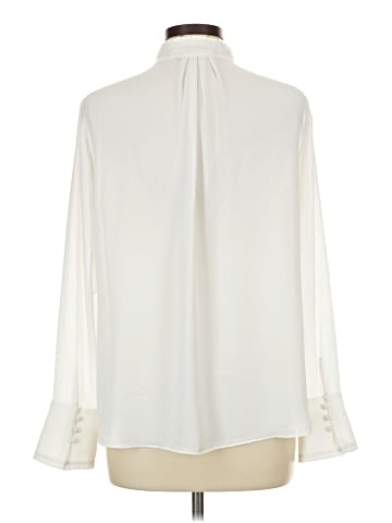 White House Black Market Long Sleeve Blouse (view 2)