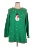 Quacker Factory Green Pullover Sweater Size 1X - photo 1