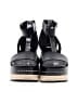 Assorted Brands 100% Leather Black Wedges Size 9 1/2 - photo 2