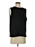 Ann Taylor 100% Polyester Black Sleeveless Top Size S - photo 1