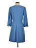 Vince Camuto Solid Blue Casual Dress Size 8 - photo 2
