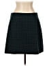 Ann Taylor LOFT Houndstooth Teal Green Formal Skirt Size 12 - photo 1