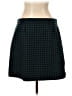 Ann Taylor LOFT Houndstooth Teal Green Formal Skirt Size 12 - photo 2