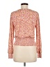 Gilli Pink Long Sleeve Blouse Size M - photo 2
