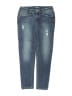 Blue Spice Solid Blue Jeans Size 10 - photo 1