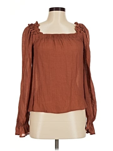 Blu Pepper Long Sleeve Blouse (view 1)